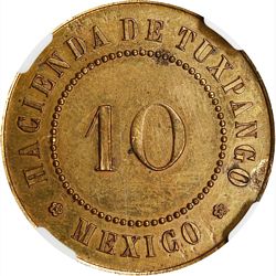 Tuxpango 10c reverse