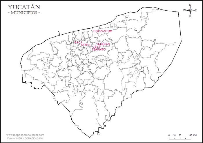 Yucatan tokens northern