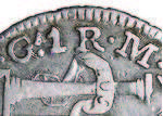 1814 1r Ga denom 2