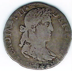 1814 1r Ga variety 1 obverse