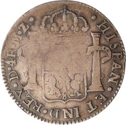 KM 102.1 4 reales 1817 Durango D MZ GRAITA instead of GRATIA reverse