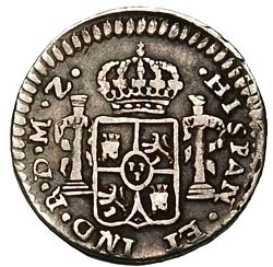 KM 74.1 ½ real 1816 Durango D MZ reverse
